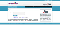 Desktop Screenshot of nclex.focuseduvation.com